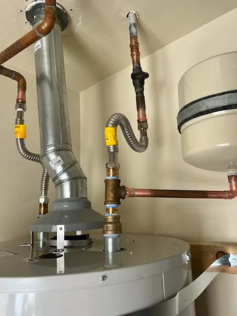 Water heater installation and plumbing repair in Meadowbrook